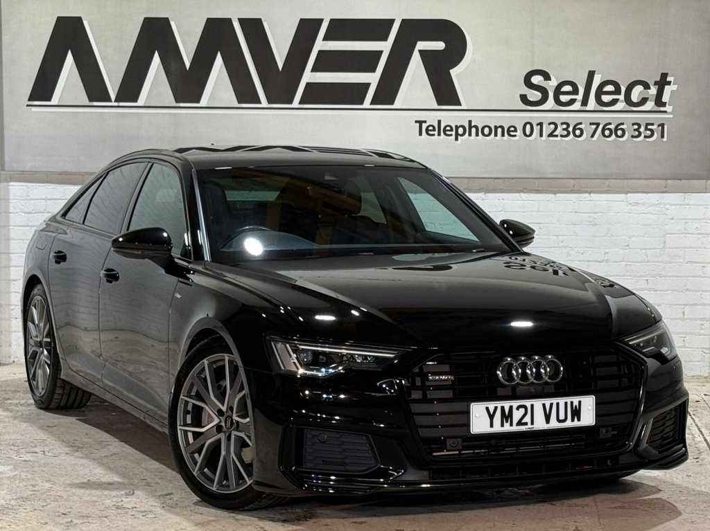 USED 2021 21 AUDI A6 SALOON 2.0 TFSI 45 Black Edition Saloon 4dr Petrol S Tronic quattro Euro 6 (s/s) (245 ps) 