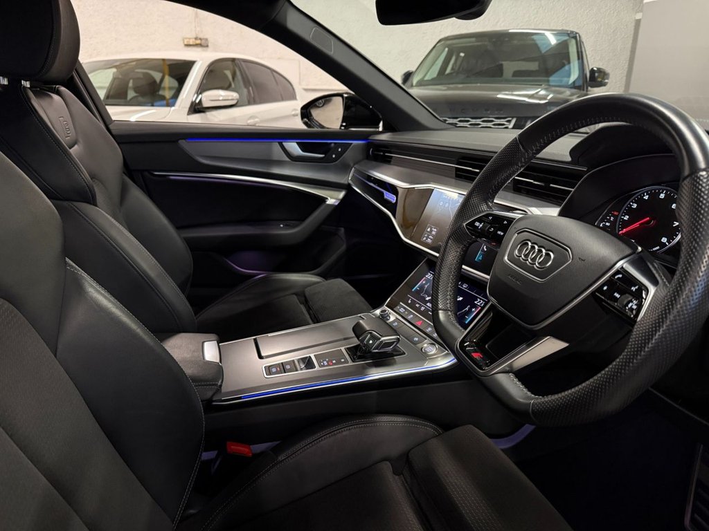 USED 2021 21 AUDI A6 SALOON 2.0 TFSI 45 Black Edition Saloon 4dr Petrol S Tronic quattro Euro 6 (s/s) (245 ps) 