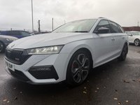 USED 2021 21 SKODA OCTAVIA 2.0 TDI vRS Estate 5dr Diesel DSG Euro 6 (s/s) (200 ps) 