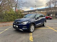 USED 2017 17 SEAT ATECA 1.4 EcoTSI SE SUV 5dr Petrol DSG Euro 6 (s/s) (150 ps) CarPlay, Reverse Camera
