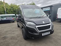 USED 2021 21 PEUGEOT BOXER 2.2 BlueHDi 335 Professional Panel Van 5dr Diesel Manual L2 H2 Euro 6 (s/s) (140 ps) new engine/ and conversion