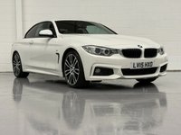 USED 2015 15 BMW 4 SERIES 2.0 420d M Sport Convertible 2dr Diesel Auto Euro 6 (s/s) (184 ps) M PACKAGE &pound;4460 EXTRAS / P/SENSORS