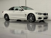 USED 2015 15 BMW 4 SERIES 2.0 420d M Sport Convertible 2dr Diesel Auto Euro 6 (s/s) (184 ps) M PACKAGE &pound;4460 EXTRAS / P/SENSORS