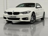USED 2015 15 BMW 4 SERIES 2.0 420d M Sport Convertible 2dr Diesel Auto Euro 6 (s/s) (184 ps) M PACKAGE &pound;4460 EXTRAS / P/SENSORS