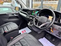 USED 2021 71 VOLKSWAGEN CARAVELLE EXECUTIVE 2.0 BITDI 204PS EU6 7 SPEED DSG AUTOMATIC 7 SEAT MOV MINIBUS HUGE SPEC * 7 SEAT * LEATHER * HEATED SEATS * LED HEADLAMPS * REVERSE CAMERA