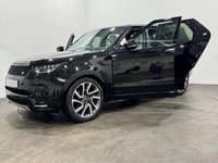 USED 2017 67 LAND ROVER DISCOVERY 3.0 TD V6 HSE SUV 5dr Diesel Auto 4WD Euro 6 (s/s) (258 ps) Santorini Metallic Black , Full Oyster Leather , Privacy Glass, Electric Tilt / Slide Sunroof