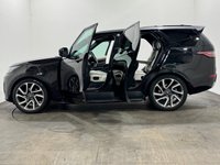 USED 2017 67 LAND ROVER DISCOVERY 3.0 TD V6 HSE SUV 5dr Diesel Auto 4WD Euro 6 (s/s) (258 ps) Santorini Metallic Black , Full Oyster Leather , Privacy Glass, Electric Tilt / Slide Sunroof