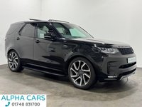 USED 2017 67 LAND ROVER DISCOVERY 3.0 TD V6 HSE SUV 5dr Diesel Auto 4WD Euro 6 (s/s) (258 ps) Santorini Metallic Black , Full Oyster Leather , Privacy Glass, Electric Tilt / Slide Sunroof