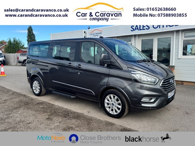 View our Ford Tourneo Custom 2.0 320 EcoBlue MHEV Titanium Minibus Double Cab 5dr Diesel Manual L2 Euro 6 (s/s) (130 ps)