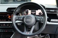 USED 2020 70 AUDI A3 1.5 TFSI 35 S LINE SPORTBACK COMFORT&SOUND PCK TURBO BLUE CAMERA