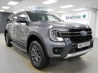 USED 2023 73 FORD RANGER 2.0 EBL 205 BHP WILDTRAK 4WD AUTOMATIC CANOPY  NEW SHAPE | CANOPY | SAT NAV | TOW PACK