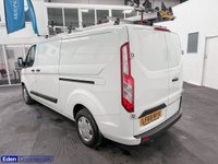 USED 2018 68 FORD TRANSIT CUSTOM 2.0 300 EcoBlue Trend Panel Van 5dr Diesel Manual L2 H1 Euro 6 (105 ps) FORD + EX SKY + NEW WET BELT