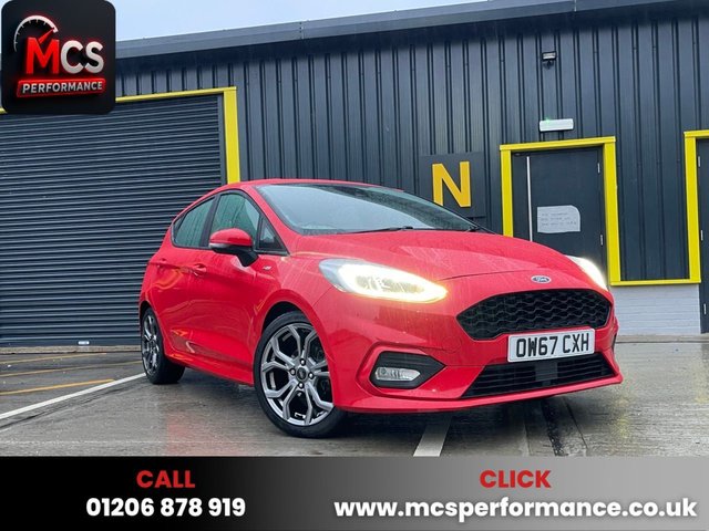 2018 67 FORD FIESTA 1.0T EcoBoost ST-Line Hatchback 5dr Petrol Manual Euro 6 (s/s) (140 ps) **JAN SALE - ENDS IN 5 DAYS **