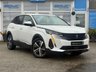 USED 2021 70 PEUGEOT 3008 1.6 13.2kWh Allure Premium SUV 5dr Petrol Plug-in Hybrid e-EAT Euro 6 (s/s) (225 ps) Finished in PEARL WHITE  with Part Leather trim. This 3008 is arguably one of the most stylish SUVs on the market today.This 3008 will offer you everything you need, it is economical, practical and upmarket and all at a reasonable price. If you want a small SUV this 3008 should definitely be one to consider. Features include Sat Nav, Virtual Dash, DAB Radio, Rear View Camera, Cruise Control, 18" Alloys, B/Tooth and more. Dealer Serviced at 8806 miles, 20298 miles, 34405 miles and at 48325 miles