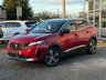 USED 2021 21 PEUGEOT 3008 1.2 PureTech GT SUV 5dr Petrol Manual Euro 6 (s/s) (130 ps) Finished in ULTIMATE RED MET with Part Leather trim. This 3008 is arguably one of the most stylish SUVs on the market today.This 3008 will offer you everything you need, it is economical, practical and upmarket and offering you a great driving experience. If you want a small SUV this 3008 should definitely be one to consider. Features include Nav, DAB, Rear View Camera, i-Cockpit, Cruise Control, 18" Alloys, B/Tooth and more. Serviced at 21648 miles, 25949 miles, 34339 miles and at 41356 miles.