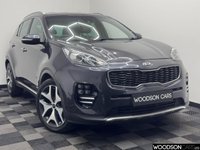 USED 2017 67 KIA SPORTAGE 2.0 CRDi GT-Line SUV 5dr Diesel Auto AWD Euro 6 (134 bhp) 1 Previous Owner / Apple Car Play / DAB Radio / Sat Nav / Bluetooth / Reverse Camera