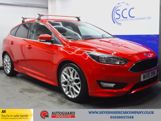 2016 16 Ford Focus 1.0T EcoBoost Zetec S Hatchback 5dr Petrol Manual Euro 6 (s/s) (125 ps)