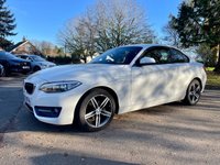 USED 2017 17 BMW 2 SERIES 1.5 218i Sport Coupe 2dr Petrol Manual Euro 6 (s/s) (136 ps) Low Mileage, ULEZ Complaint BMW Coupe That Has 1 Former Owner And Full Service History !