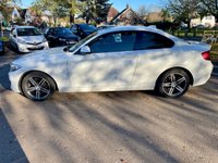 USED 2017 17 BMW 2 SERIES 1.5 218i Sport Coupe 2dr Petrol Manual Euro 6 (s/s) (136 ps) Low Mileage, ULEZ Complaint BMW Coupe That Has 1 Former Owner And Full Service History !