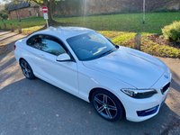 USED 2017 17 BMW 2 SERIES 1.5 218i Sport Coupe 2dr Petrol Manual Euro 6 (s/s) (136 ps) Low Mileage, ULEZ Complaint BMW Coupe That Has 1 Former Owner And Full Service History !