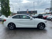 USED 2017 17 BMW 2 SERIES 1.5 218i Sport Coupe 2dr Petrol Manual Euro 6 (s/s) (136 ps) Low Mileage, ULEZ Complaint BMW Coupe That Has 1 Former Owner And Full Service History !