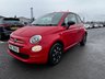 USED 2017 FIAT 500 1.2 Pop Hatchback 3dr Petrol Manual Euro 6 (s/s) (69 bhp) Low Insurance, Alloy wheels