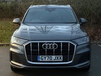 USED 2020 70 AUDI Q7 3.0 TFSIe V6 55 S line SUV 5dr Petrol Plug-in Hybrid Tiptronic quattro Euro 6 (s/s) 17.9kWh (381 ps) 1 OWNER, SAT NAV, REVERSE CAMERA