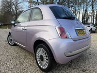 USED 2013 13 FIAT 500 1.3 MultiJet Lounge Hatchback 3dr Diesel Manual Euro 5 (s/s) (95 bhp) PANROOF RP/SENSORS IDOL PINK