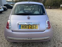 USED 2013 13 FIAT 500 1.3 MultiJet Lounge Hatchback 3dr Diesel Manual Euro 5 (s/s) (95 bhp) PANROOF RP/SENSORS IDOL PINK