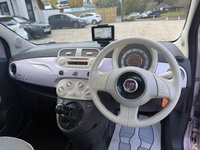 USED 2013 13 FIAT 500 1.3 MultiJet Lounge Hatchback 3dr Diesel Manual Euro 5 (s/s) (95 bhp) PANROOF RP/SENSORS IDOL PINK