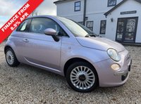 USED 2013 13 FIAT 500 1.3 MultiJet Lounge Hatchback 3dr Diesel Manual Euro 5 (s/s) (95 bhp) PANROOF RP/SENSORS IDOL PINK