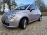 USED 2013 13 FIAT 500 1.3 MultiJet Lounge Hatchback 3dr Diesel Manual Euro 5 (s/s) (95 bhp) PANROOF RP/SENSORS IDOL PINK