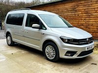 USED 2019 19 VOLKSWAGEN CADDY MAXI LIFE 4 Seat Auto Wheelchair Accessible Disabled Access Vehicle WAV 