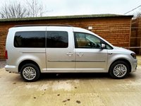 USED 2019 19 VOLKSWAGEN CADDY MAXI LIFE 4 Seat Auto Wheelchair Accessible Disabled Access Vehicle WAV 