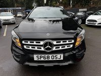 USED 2018 68 MERCEDES-BENZ GLA 1.6 GLA200 AMG Line (Executive) SUV 5dr Petrol 7G-DCT Euro 6 (s/s) (156 ps) AUTO + NAV + CARPLAY + REAR CAMERA