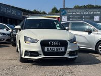 USED 2012 12 AUDI A1 1.6 TDI S line Hatchback 3dr Diesel Manual Euro 5 (s/s) (105 ps) LOW MILES + SAT NAV + &pound;20 TAX + S-LINE + FSH + AC