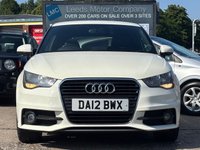 USED 2012 12 AUDI A1 1.6 TDI S line Hatchback 3dr Diesel Manual Euro 5 (s/s) (105 ps) LOW MILES + SAT NAV + &pound;20 TAX + S-LINE + FSH + AC