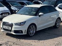USED 2012 12 AUDI A1 1.6 TDI S line Hatchback 3dr Diesel Manual Euro 5 (s/s) (105 ps) LOW MILES + SAT NAV + &pound;20 TAX + S-LINE + FSH + AC
