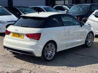 USED 2012 12 AUDI A1 1.6 TDI S line Hatchback 3dr Diesel Manual Euro 5 (s/s) (105 ps) LOW MILES + SAT NAV + &pound;20 TAX + S-LINE + FSH + AC