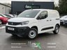 USED 2021 21 PEUGEOT PARTNER 1.5 BlueHDi 1000 Grip Standard Panel Van 5dr Diesel Manual SWB Euro 6 (s/s) (100 bhp) No VAT