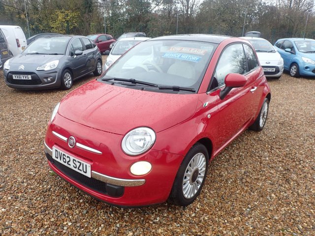 2012 FIAT 500 1.2 Lounge Hatchback 3dr Petrol Manual Euro 4 (69 bhp) - Photo 3
