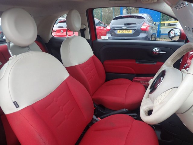 2012 FIAT 500 1.2 Lounge Hatchback 3dr Petrol Manual Euro 4 (69 bhp) - Photo 6