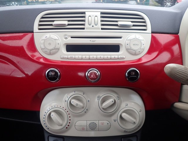 2012 FIAT 500 1.2 Lounge Hatchback 3dr Petrol Manual Euro 4 (69 bhp) - Photo 8