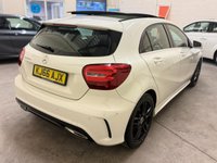 USED 2017 66 MERCEDES-BENZ A-CLASS 2.1 A200d AMG Line (Executive) Panoramic Hatchback 5 Door Diesel 7G-DCT Euro 6 (s/s) (136 ps) &pound;20 TAX 8 MERCEDES SERVICES