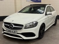 USED 2017 66 MERCEDES-BENZ A-CLASS 2.1 A200d AMG Line (Executive) Panoramic Hatchback 5 Door Diesel 7G-DCT Euro 6 (s/s) (136 ps) &pound;20 TAX 8 MERCEDES SERVICES