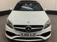 USED 2017 66 MERCEDES-BENZ A-CLASS 2.1 A200d AMG Line (Executive) Panoramic Hatchback 5 Door Diesel 7G-DCT Euro 6 (s/s) (136 ps) &pound;20 TAX 8 MERCEDES SERVICES