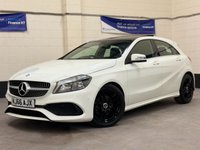 USED 2017 66 MERCEDES-BENZ A-CLASS 2.1 A200d AMG Line (Executive) Panoramic Hatchback 5 Door Diesel 7G-DCT Euro 6 (s/s) (136 ps) &pound;20 TAX 8 MERCEDES SERVICES