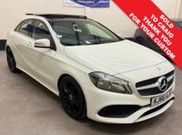 USED 2017 66 MERCEDES-BENZ A-CLASS 2.1 A200d AMG Line (Executive) Panoramic Hatchback 5 Door Diesel 7G-DCT Euro 6 (s/s) (136 ps) &pound;20 TAX 8 MERCEDES SERVICES
