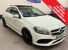 USED 2017 66 MERCEDES-BENZ A-CLASS 2.1 A200d AMG Line (Executive) Panoramic Hatchback 5 Door Diesel 7G-DCT Euro 6 (s/s) (136 ps) &pound;20 TAX 8 MERCEDES SERVICES