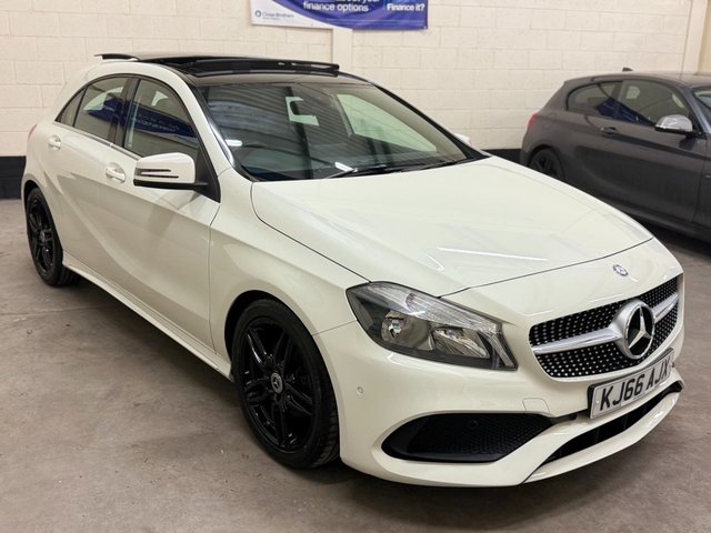 2017 66 Mercedes-Benz A-Class 2.1 A200d AMG Line (Executive) Panoramic Hatchback 5 Door Diesel 7G-DCT Euro 6 (s/s) (136 ps)